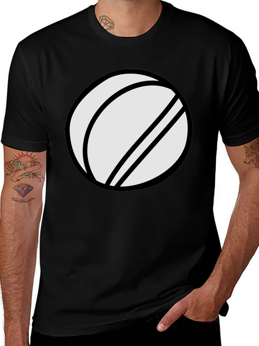 Abstract Circle Graphic T-Shirt