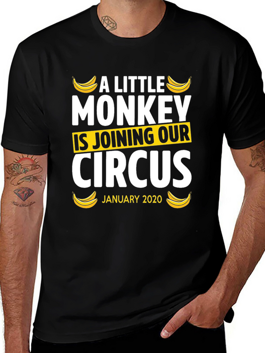 A Little Monkey Joining Our Circus January 2020 T-Shirt